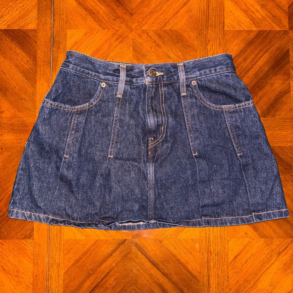 Denim Mini Skirt